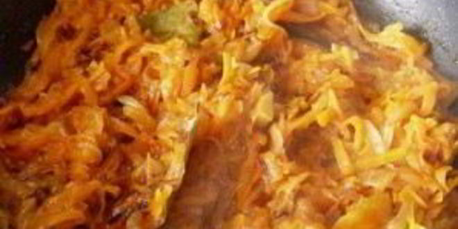 Рецепт рыбы, тушенной с овощами