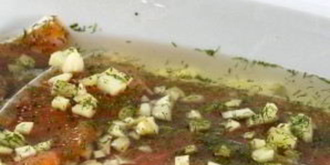 Рецепт рыбы в рассоле