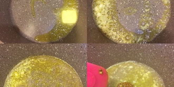 Рецепт семги с овощами под сливочно-горчичным соусом