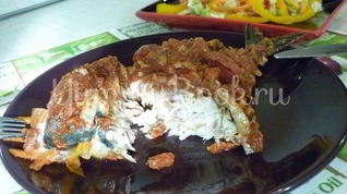 Рецепт Скумбрии Красной королева в остром томатно-апельсиновом соусе