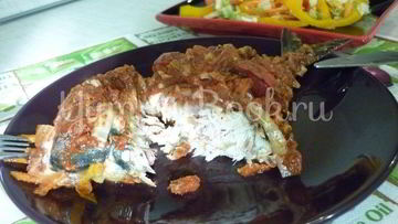 Рецепт Скумбрии Красной королева в остром томатно-апельсиновом соусе