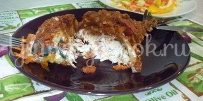 Рецепт скумбрии красной королева в остром томатно-апельсиновом соусе