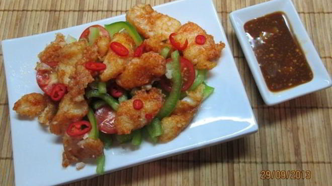 Рецепт трески в китайском стиле