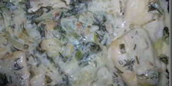 Рецепт тушеной рыбы под соусом из сметаны