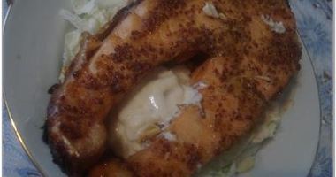 Рецепт Запеченной форели с фасолевым пюре