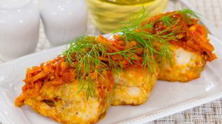 Рецепт Жареной рыбы под маринадом