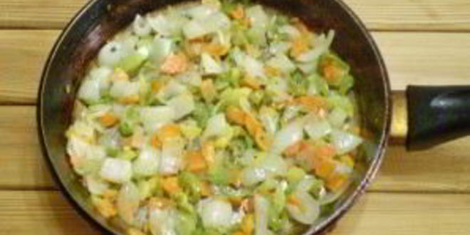 Рецепт жареной рыбы с овощами