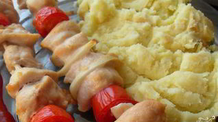 Рецепт Куриного шашлыка в духовке