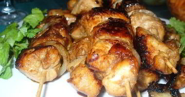 Рецепт Куриных шашлычков на шпажках