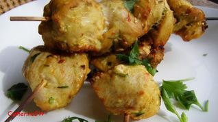 Рецепт Куриных шашлычков с кунжутом