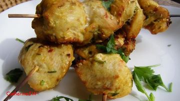 Рецепт Куриных шашлычков с кунжутом