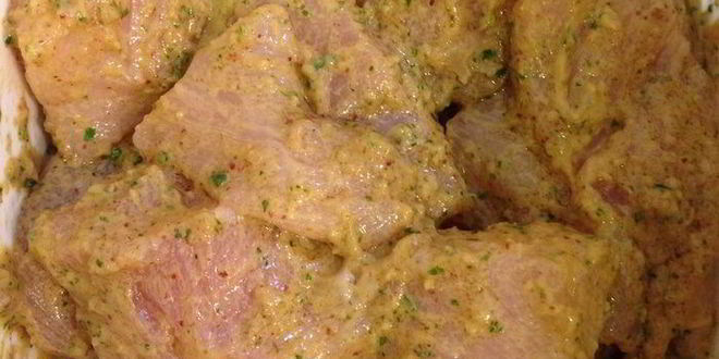 Рецепт куриных шашлычков с яичной лапшой