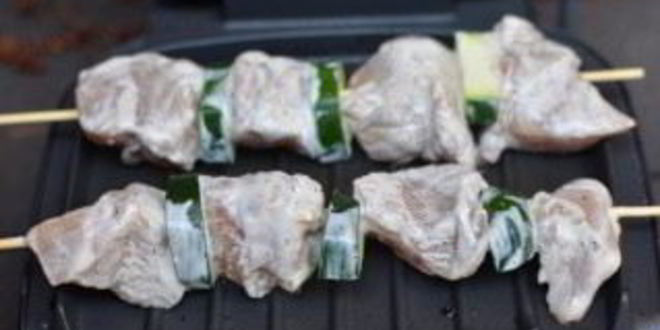 Рецепт куриных шашлычков в духовке