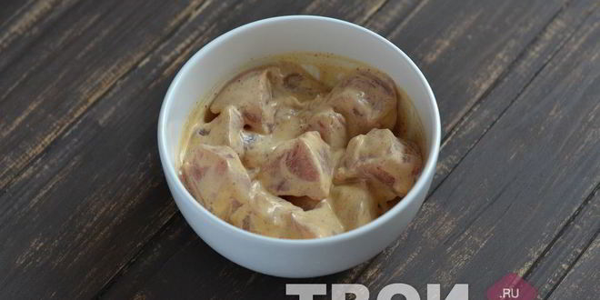 Рецепт куриных шашлычков