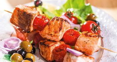 Рецепт Праздничного шашлыка из семги