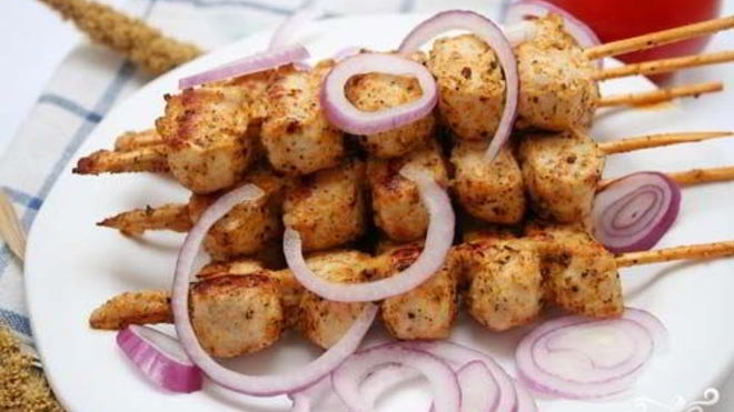 Рецепт шашлыка из горбуши