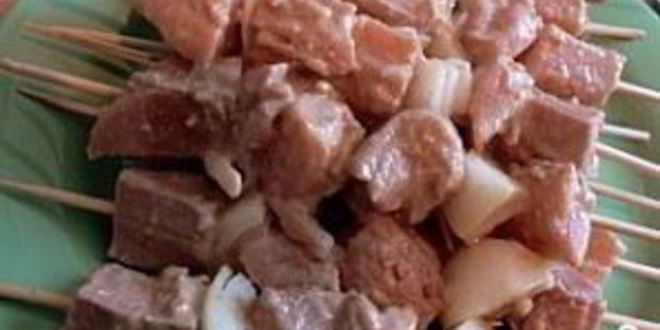 Рецепт шашлыка из горбуши