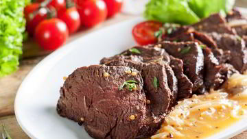 Рецепт Шашлыка из говядины с домашним арахисовым соусом