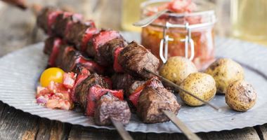 Рецепт Шашлыка из говядины с острой сальсой