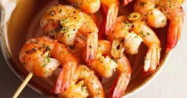 Рецепт Шашлыка из креветок в остром маринаде