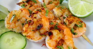 Рецепт Шашлыка из креветок