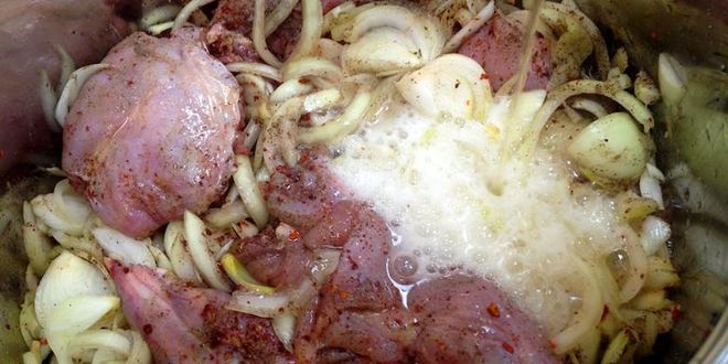 Рецепт шашлыка из кролика
