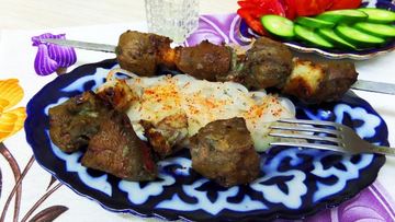 Рецепт Шашлыка из печени