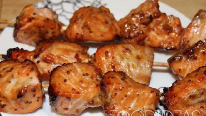 Рецепт шашлыка из рыбы