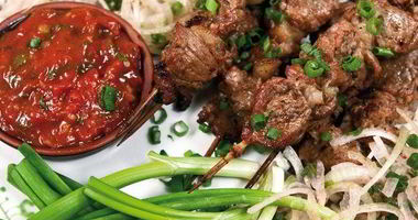 Рецепт Шашлыка из свинины в духовке