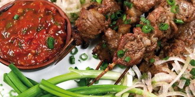 Рецепт Шашлыка из свинины в духовке