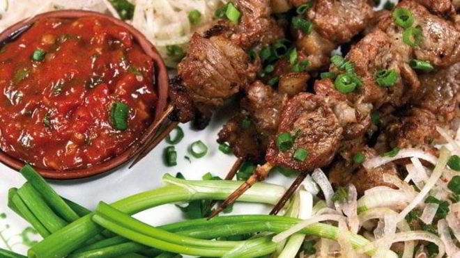 Рецепт шашлыка из свинины в духовке