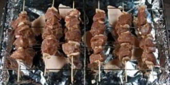 Рецепт шашлыка из свинины в духовке
