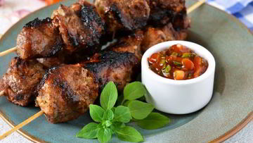 Рецепт Шашлыка из свиной вырезки в соевом соусе