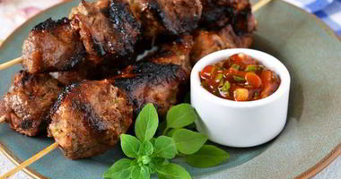 Рецепт Шашлыка из свиной вырезки в соевом соусе