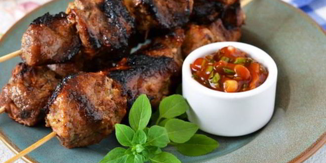 Рецепт Шашлыка из свиной вырезки в соевом соусе
