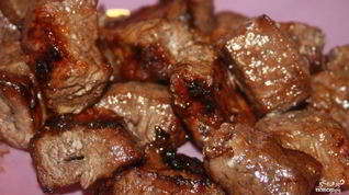 Рецепт Шашлыка из телятины с соевым соусом