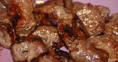 Рецепт Шашлыка из телятины с соевым соусом