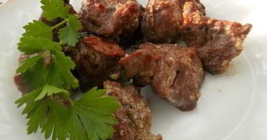 Рецепт Шашлыка из телятины в майонезе