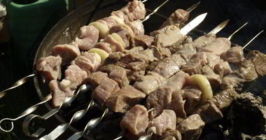 Рецепт Шашлыка на кефире из говядины