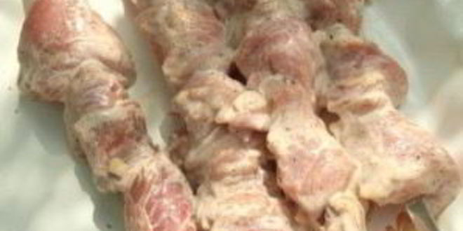 Рецепт шашлыка на кефире из говядины