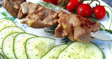 Рецепт Шашлыка на кефире из свинины
