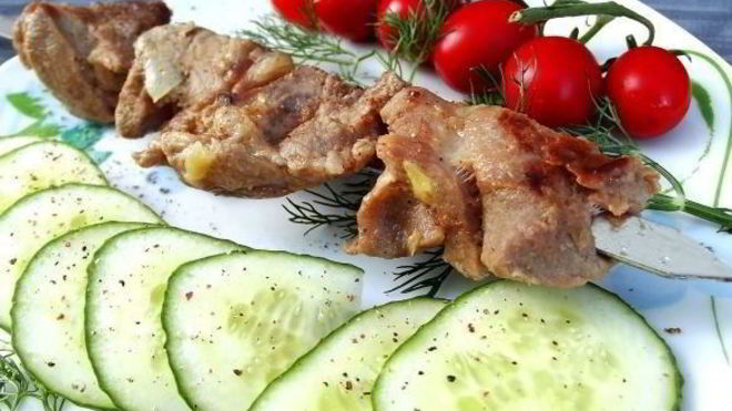 Рецепт шашлыка на кефире из свинины