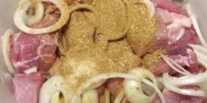 Рецепт шашлыка на кефире из свинины