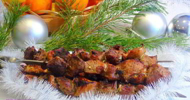 Рецепт Шашлыка Новогоднего