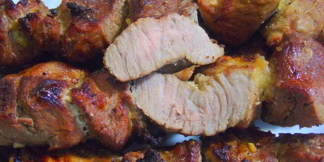 Рецепт шашлыка новогоднего