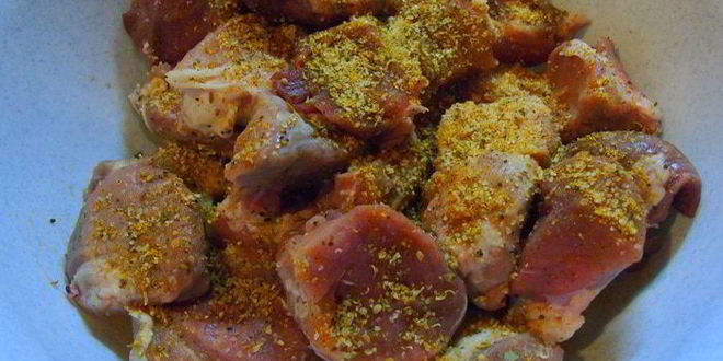 Рецепт шашлыка новогоднего