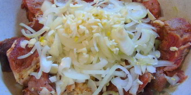 Рецепт шашлыка новогоднего