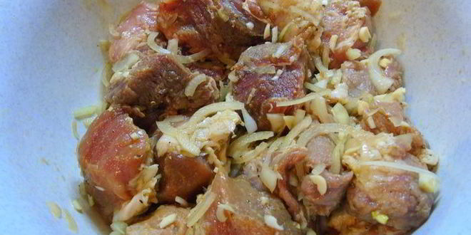 Рецепт шашлыка новогоднего