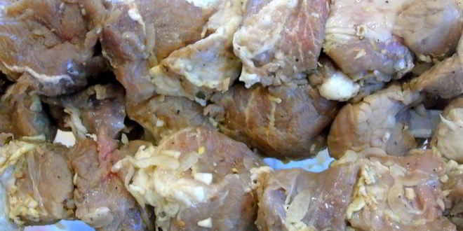 Рецепт шашлыка новогоднего