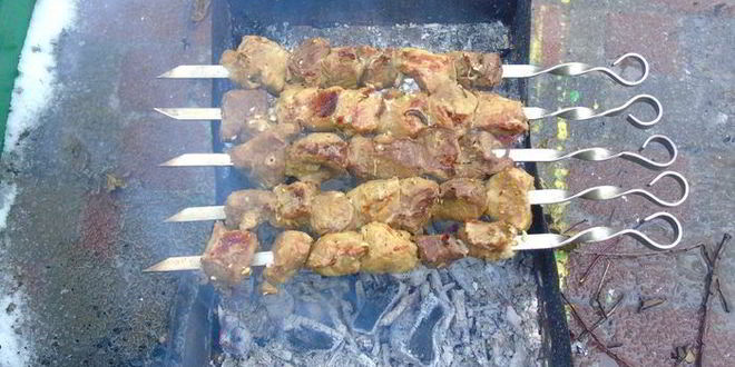Рецепт шашлыка новогоднего